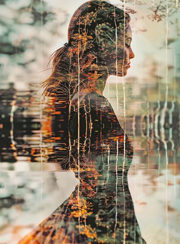 Réflexions de l'âme dans un monde surréaliste