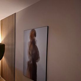 Kundenfoto: abstraktes Porträt von Carla Van Iersel, als ArtFrame