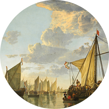 Albert Cuyp. De Maas bij Dordrecht