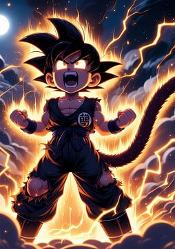 Zoon Goku van Lucifer Art