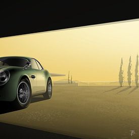Aston Martin DB4 Zagato by Thomas Bigwood
