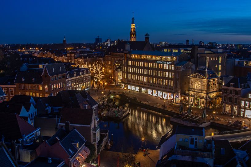 Centrum van Leiden van John Ouds