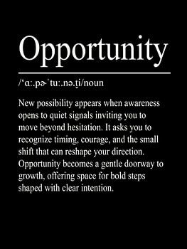 Opportunity Definition - Black
