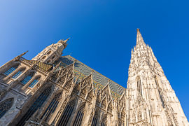 Stephansdom am Stephansplatz in Wien - Österreich von Werner Dieterich