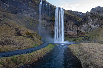 Chute d'eau en Islande