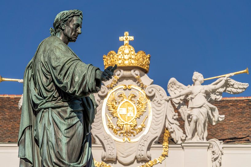 Monument de l'empereur François, Hofburg à Vienne, par Peter Schickert