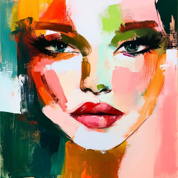 Focus sur la beauté colorée par Poster Art Shop