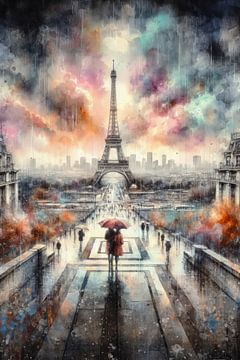 Paris city of love by Silvio Schoisswohl