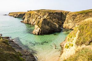 Zerklüftete Felsenküste der Costa da Morte, Galicien, Spanien