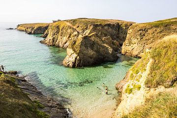Rugged rocky coast of Costa da Morte, Galicia, Spain