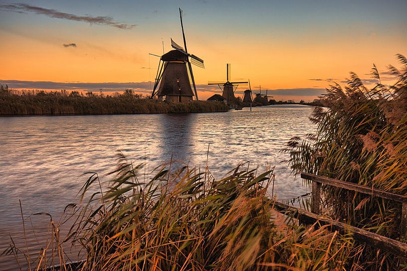 Step with view of Overwaard by peterheinspictures