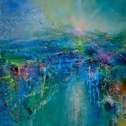 Stone, water, light, life