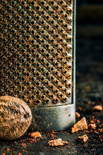 Nootmuskaat & rasp - grof gemalen specerij