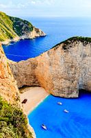 Scheepswrak op Zakynthos (Griekenland)