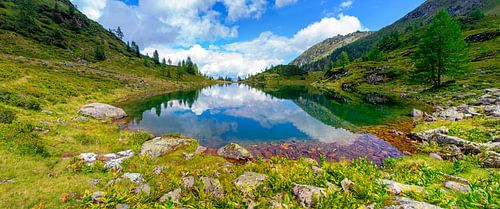 Le lac Moaralmsee à Haus im Ennstal
