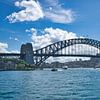 The Sydney Harbour Bridge on a clear day by Frank's Awesome Travels