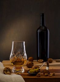 Stillleben mit Getränken und Nüssen von Fotografie Kiektj heej!
