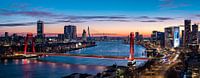 Rotterdam Skyline Maasbruggen
