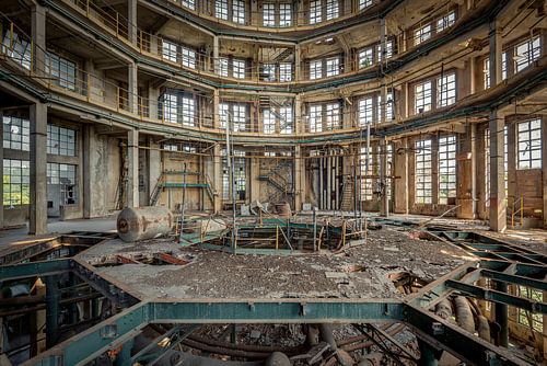 Platform on Industrial site by Perry Wiertz