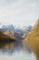 Magical Norwegian mountains in the Lofoten Islands