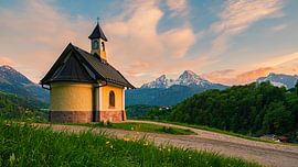 Kapelle Lockstein, Berchtesgaden, Bayern, Deutschland von Henk Meijer Photography