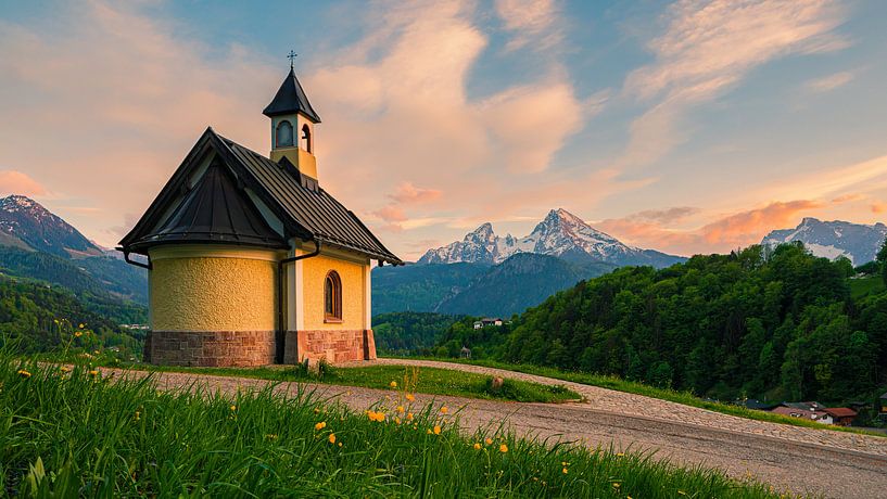 Lockstein Chapel, Berchtesgaden, Bavaria, Germany by Henk Meijer Photography