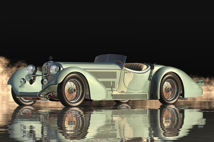 Mercedes 710 Super Sport 1930 van Jan Keteleer