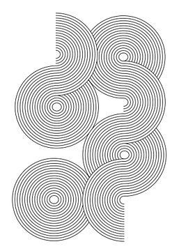 moderne Kreise von Ratna Mutia Dewi