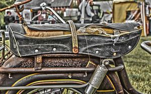 Sattel eines Mopeds