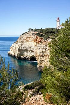 Boot aus der Höhle - Algarve