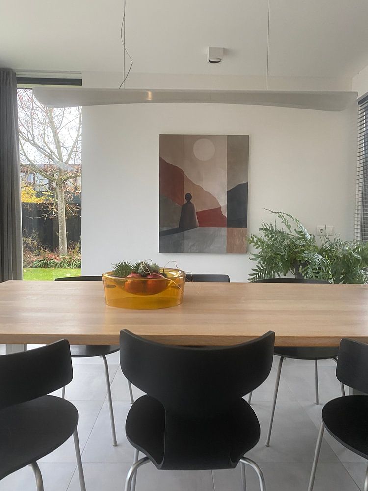 Daydreamer, moderne et abstrait dans les tons de terre  par Studio Allee 