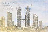 Petronas Towers, Kuala Lumpur von Theodor Decker Miniaturansicht