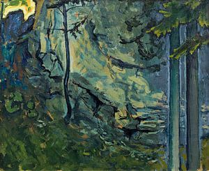 Koloman Moser, Waldlandschaft, um 1912