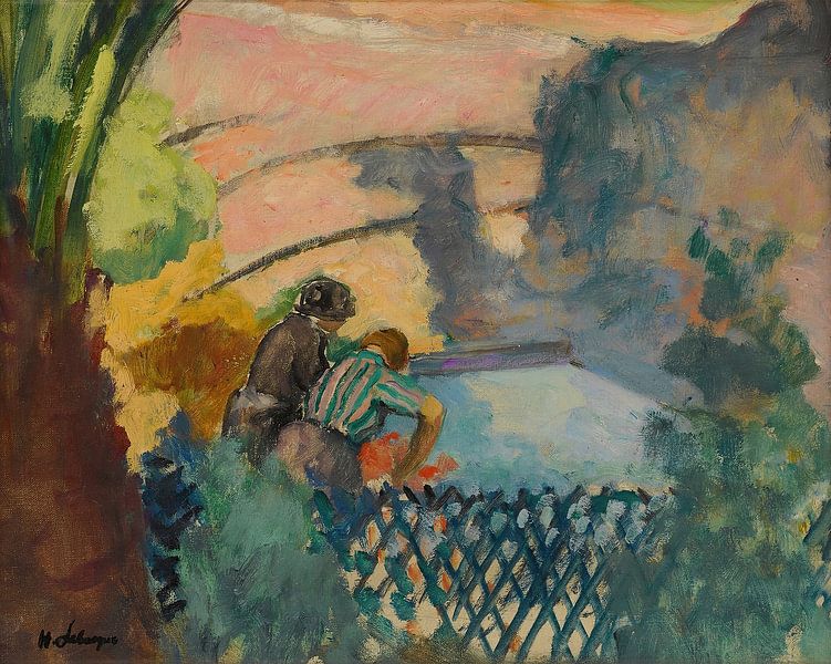 Two women at the washing area by Peter Balan