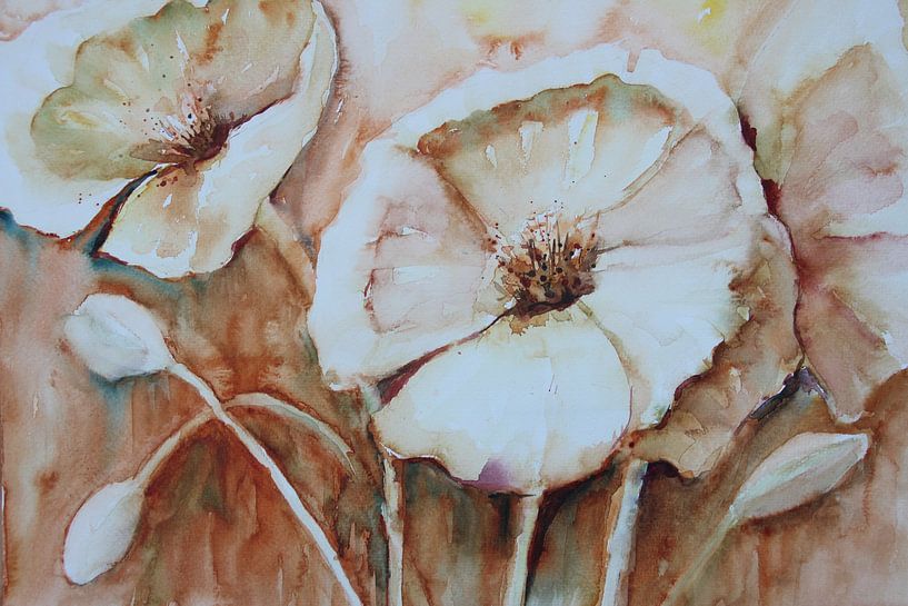 &#039;Soft Flower Dream&amp;#039 ; par Anja Zinken Bertens