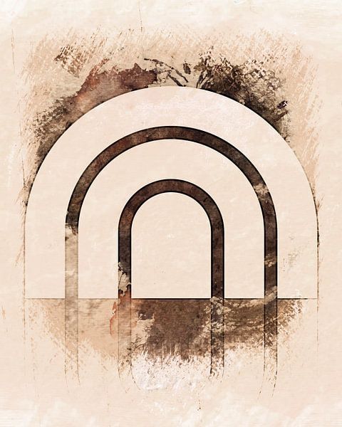 Huisje Kern Regenboog van Mad Dog Art