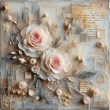 Rozen in vintage stijl van Marion Tenbergen