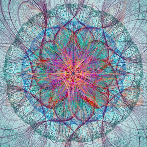 Veelkleurige mandala