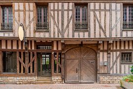 Façade d'une maison à Troyes sur Achim Prill