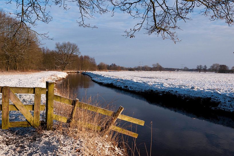 Winterlandschap von Bas Wolfs