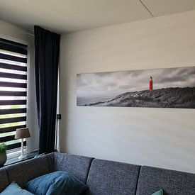 Kundenfoto: Leuchtturm am Texel von Vincent Fennis, auf leinwand
