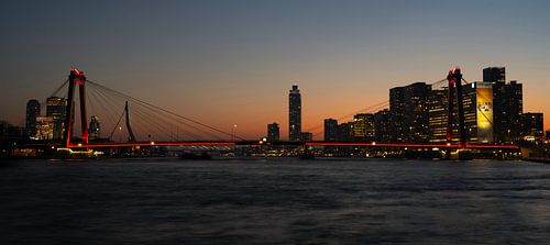 Skyline Rotterdam Breed van Sjaak Kooijman