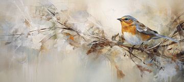 Peinture d'oiseaux sur Art Merveilleux