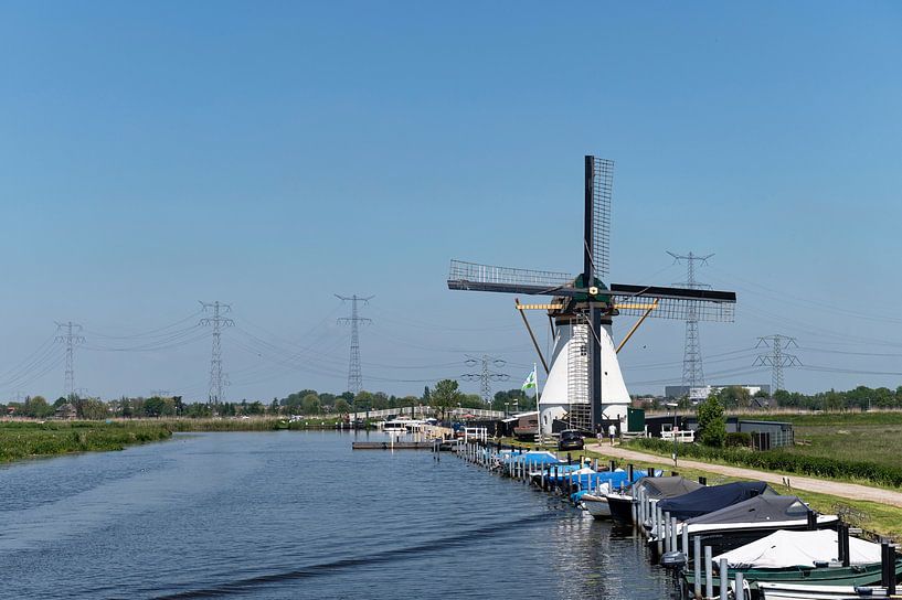 Ablasserdam Netherlands Souburgh Mill by Richard Wareham