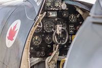 Cockpit van een Spitfire