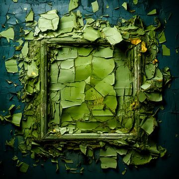 Frame van vergeten natuur van Klaus Tesching - Art-AI