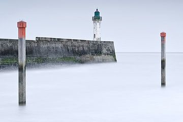 Der Leuchtturm von Saint-Valery-en-Caux - Wunderschöne Normandie von Rolf Schnepp