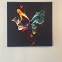 Photo de nos clients: Papillon de feu et de couleur par Natasja Haandrikman, sur ArtFrame