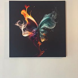 Photo de nos clients: Papillon de feu et de couleur par Natasja Haandrikman, sur artframe