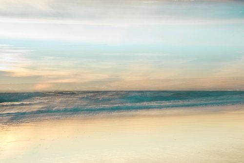 abstract zeelandschap